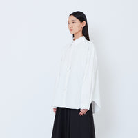 Women Oversized Shirt - Off White - SW2602043A