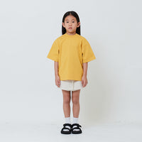 Girl Essential Boxy Top - Yellow - SG2604038B