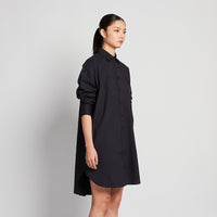 Women Shirt Dress - Navy - SW2511196B