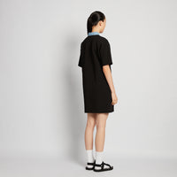 Women Polo Dress - Black - SW2512213B