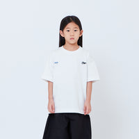 Peanuts Kids Embroidery Tee - Off White - PK2605002A