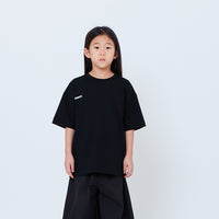 Peanuts Kids Embroidery Tee - Black - PK2605002D
