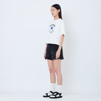 Women Denim Shorts - Black - SW2603080D
