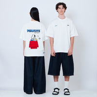 Peanuts Gender Neutral Embroidery Tee - Off White - PU2605002A