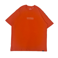 Men Graphic Tee - Orange - SM2511219A
