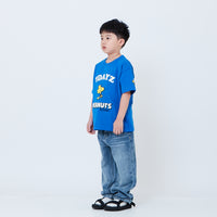 Peanuts Kids Embroidery Tee - Blue - PK2605001B