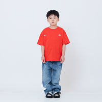 Peanuts Kids Embroidery Tee - Dark Orange - PK2605002B