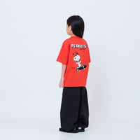 Peanuts Kids Embroidery Tee - Dark Orange - PK2605002B