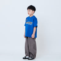 Peanuts Kids Printed Oversized Jersey Tee - Blue - PK2605003B