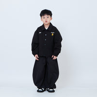 Peanuts Kids Oversized Couch Jacket - Black - PK2605005B