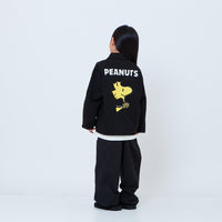Peanuts Kids Oversized Couch Jacket - Black - PK2605005B