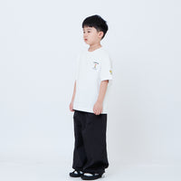 Peanuts Kids Embroidery Tee - Off White - PK2605006A