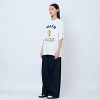 Peanuts Gender Neutral Embroidery Tee - Off White - PU2605001A