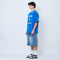 Peanuts Gender Neutral Embroidery Tee - Blue - PU2605001B