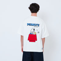Peanuts Gender Neutral Embroidery Tee - Off White - PU2605002A