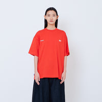 Peanuts Gender Neutral Embroidery Tee - Dark Orange - PU2605002B