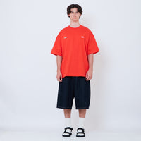 Peanuts Gender Neutral Embroidery Tee - Dark Orange - PU2605002B