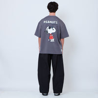 Peanuts Gender Neutral Printed Oversized Jersey Tee - Metal - PU2605003C