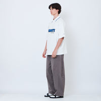Peanuts Gender Neutral Printed Oversized Jersey Polo Tee - Off White - PU2605004A