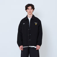 Peanuts Gender Neutral Oversized Couch Jacket - Black - PU2605005B