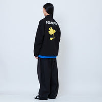 Peanuts Gender Neutral Oversized Couch Jacket - Black - PU2605005B