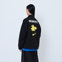 Peanuts Gender Neutral Oversized Couch Jacket - Black - PU2605005B