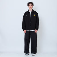 Peanuts Gender Neutral Oversized Couch Jacket - Black - PU2605005B
