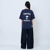 Peanuts Gender Neutral Embroidery Tee - Navy - PU2605006B