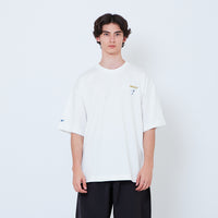 Peanuts Gender Neutral Embroidery Tee - Off White - PU2605007A