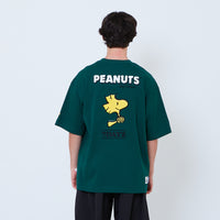 Peanuts Gender Neutral Embroidery Tee - Green - PU2605007B
