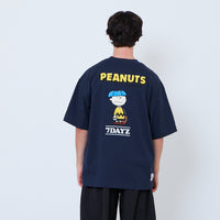 Peanuts Gender Neutral Embroidery Tee - Navy - PU2605007C