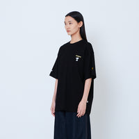 Peanuts Gender Neutral Embroidery Tee - Black - PU2605007D