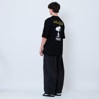 Peanuts Gender Neutral Embroidery Tee - Black - PU2605007D