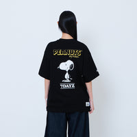Peanuts Gender Neutral Embroidery Tee - Black - PU2605007D