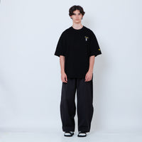 Peanuts Gender Neutral Embroidery Tee - Black - PU2605007D