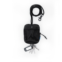 Pouch with Lanyard - Black - SA2408025D