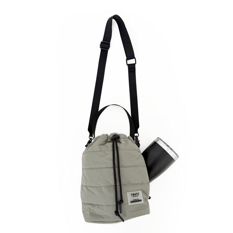 Crossbody Bucket Bag - Dusty Green - SA2408028C