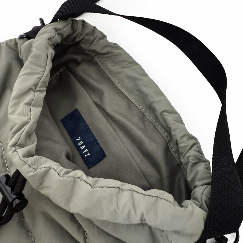 Crossbody Bucket Bag - Dusty Green - SA2408028C