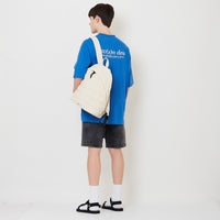 Nylon Backpack - Beige - SA2504003A