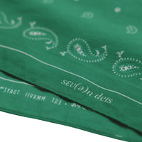 Paisley Print Bandana - Green - SA2509024C