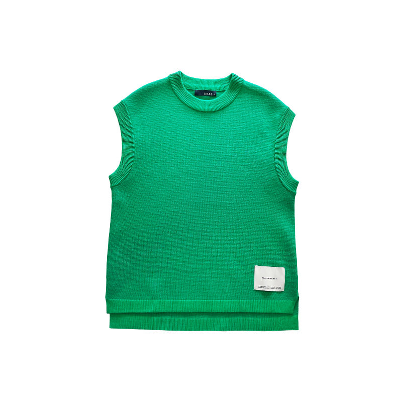Boys green clearance sweater vest