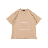 Boy Oversized Pique Top - Beige - SB2310261E