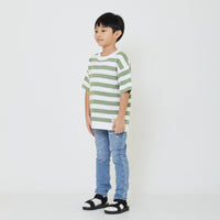 Boy Oversized Stripe Sweater - SB2401007