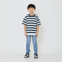 Boy Oversized Stripe Sweater - SB2401007