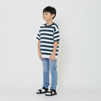 Boy Oversized Stripe Sweater - SB2401007