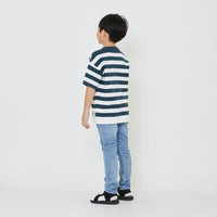 Boy Oversized Stripe Sweater - SB2401007