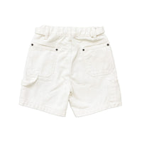Boy Slim Fit Worker Twill Shorts - SB2401016