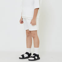 Boy Pique Cargo Shorts - SB2402023