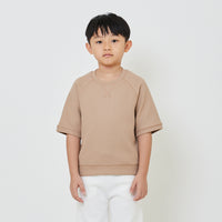 Boy Oversized Waffle Knit Top - SB2404065