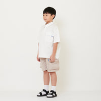 Boy Nylon Shorts - Khaki - SB2411171A